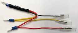 HIGHSIDER smart Resistor Mit Adapterkabel Für LED Rücklicht, 6,3 mm Flachstecker (1Stck)
