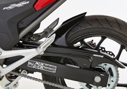 BODYSTYLE Sportsline Black Hinterradabdeckung ABS Kunststoff schwarz-matt für HONDA Integra 700, NC700S, NC700X, NC750S, NC750X