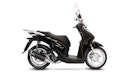 Vorschaubild LeoVince Komplettanlage Edelstahl SBK NERO für HONDA SH125i mit Katalysator