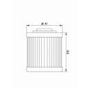 Vorschaubild MIW Ölfilter BO14002 Papierfilter (OEM-Qualität)