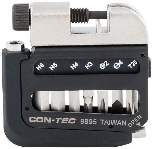 CONTEC Multifunktionswerkzeug Pocket Gadget - PG1 schwarz