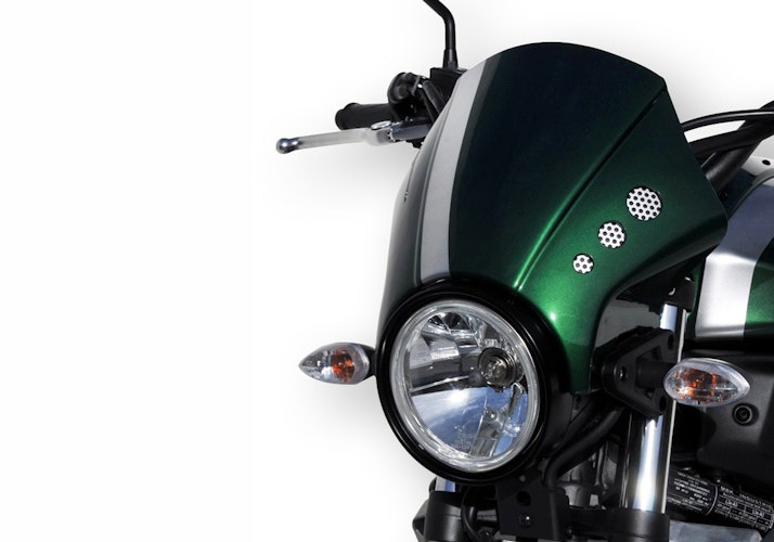 BODYSTYLE Sportsline Scheinwerferverkleidung ABS Kunststoff grün für YAMAHA XSR700 / XTribute / Legacy 