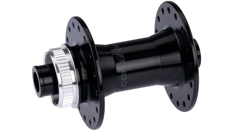 CONTEC Vorderradnabe Core 32 Loch schwarz CL - Center Lock Scheibenbremsaufnahme für 12 mm Steckachse