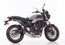 Vorschaubild SHARK KOMPLETTANLAGE Edelstahl gebürstet/Carbon silber DSX-7 für KAWASAKI Ninja 650,Z650,Z650 RS EURO5+  