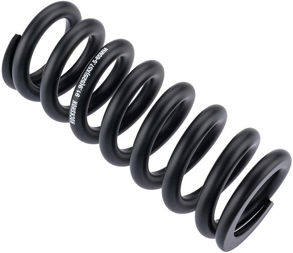 RockShox Feder 57,5 - 65 mm 525 lb schwarz