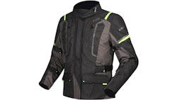 LS2 Narvik Jacke Schwarz / Grau / Neongelb Damen Gr.xxl