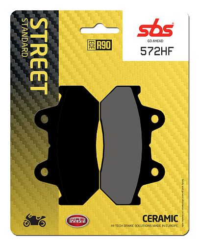 SBS Bremsbelag 572HF Street Ceramic