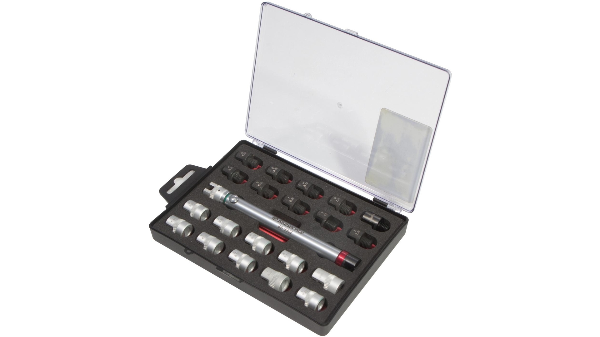 Bikeservice Speichenschlüsselsatz 22-teilig