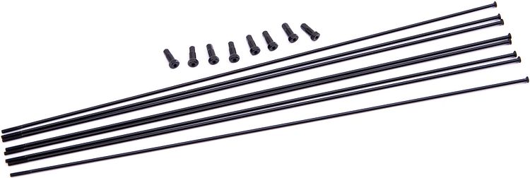 Fulcrum Speichensatz 286 mm schwarz