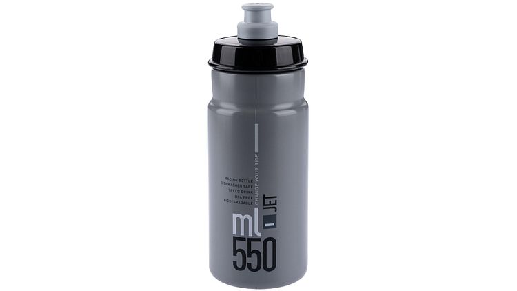 Elite Jet Plus Trinkflasche 550 ml transparent