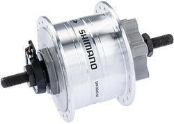 Shimano Nabendynamo DH-3D32 36 Loch silber Vollachse