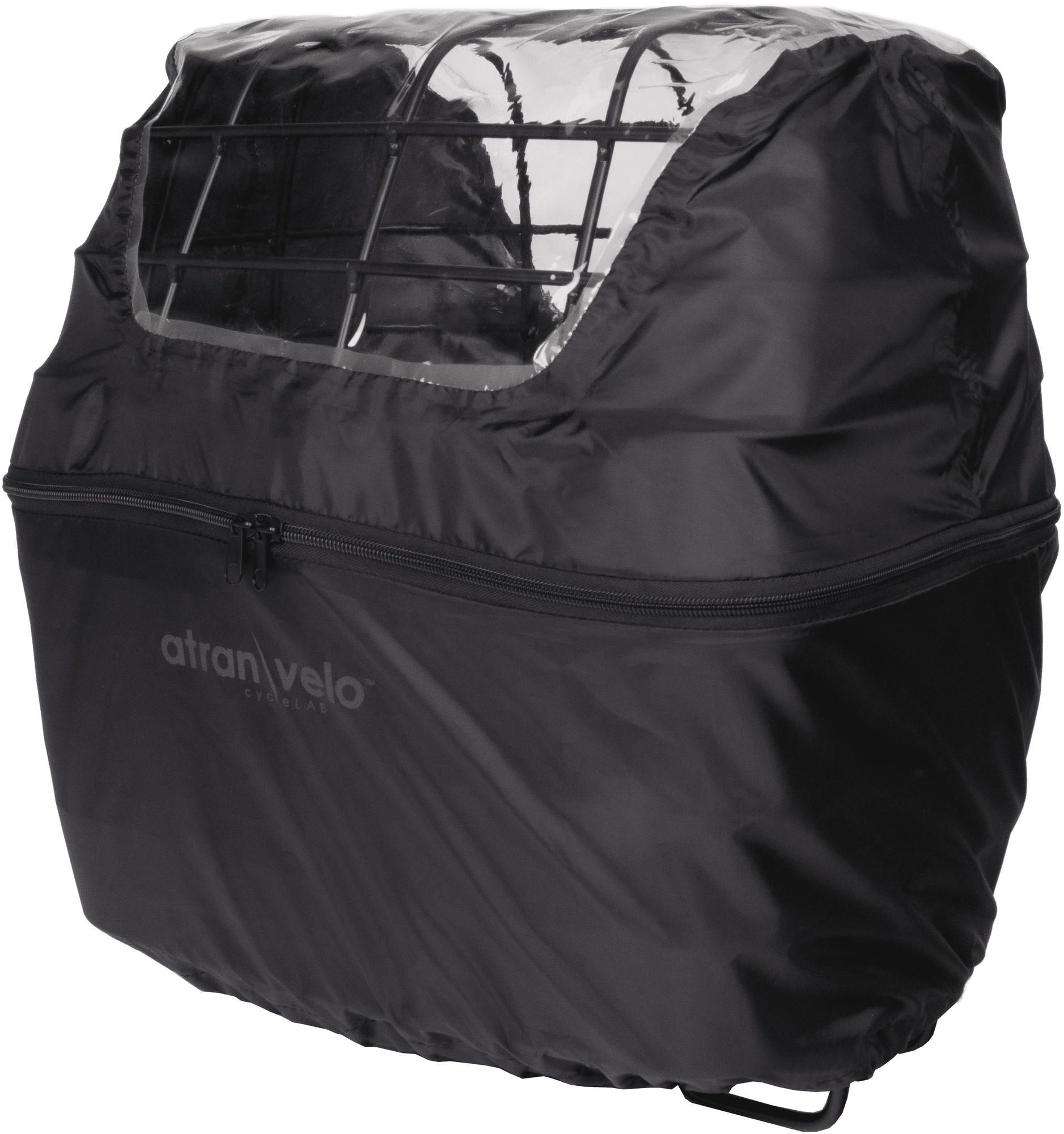 AtranVelo Rainy Duo Cover Regenschutzhaube schwarz