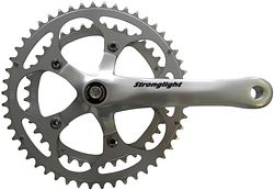 Stronglight Impact Compact Kettenradgarnitur 34/48 Zähne silber