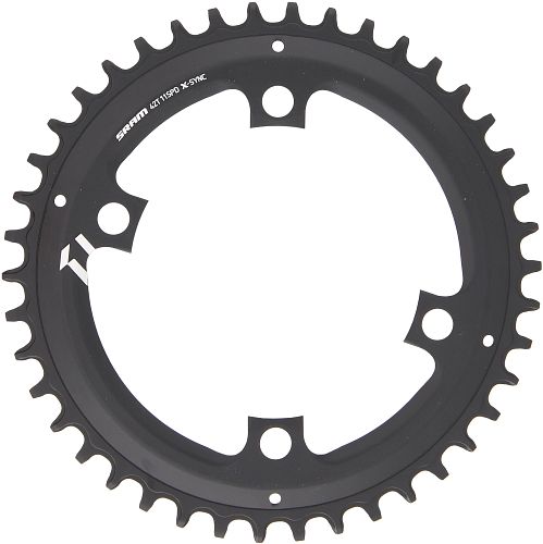 SRAM Kettenblatt Apex 1 42 Zähne schwarz