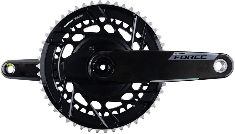 SRAM Kettenradgarnitur Force AXS E1 37/50 Zähne 172,5 mm schwarz