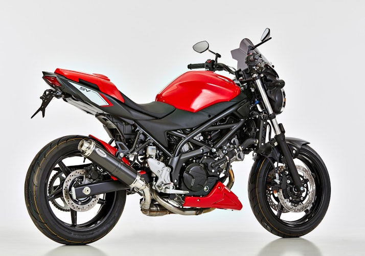 HURRIC Slip on Ersatzdämpfer Supersport für SUZUKI SV 650