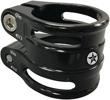 Brave Sattelklemmschelle 31,8 mm auf 27,2 mm schwarz