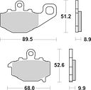 Vorschaubild SBS Bremsbelag 687RQ Road Racing Carbon Tech