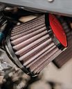 Vorschaubild DNA Leather Top Sportfilter Ø 51 Rot für BMW R65, R75, R80, R90 und R100 OV-5100-L/R