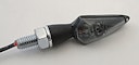 Vorschaubild HIGHSIDER pro Stream LED Blinker Gehäuse Schwarz / Linse Rauchgrau (Paar), Vorn & Hinten