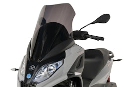 ERMAX Scooterscheibe Sport Windschutz  Für PIAGGIO MP3 300 HPE/Sport TA2