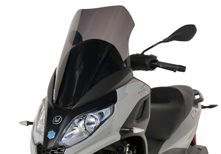 ERMAX Scooterscheibe Sport Windschutz  Für PIAGGIO MP3 300 HPE/Sport TA2