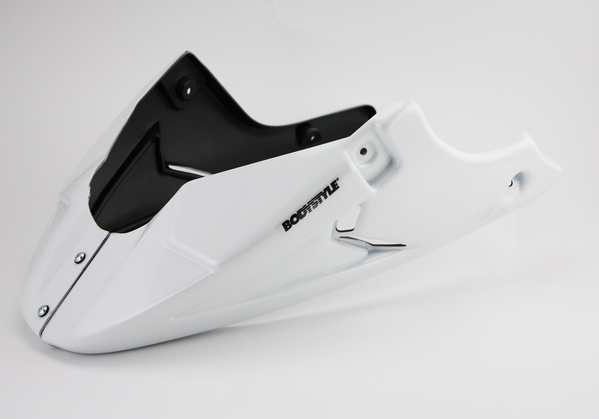 BODYSTYLE Sportsline Bugspoiler ABS Kunststoff weiß für SUZUKI SV 650 