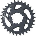 Vorschaubild SRAM Kettenblatt X-Sync 2 30 Zähne schwarz 3 mm Offset Aluminium, kalt geschmiedet