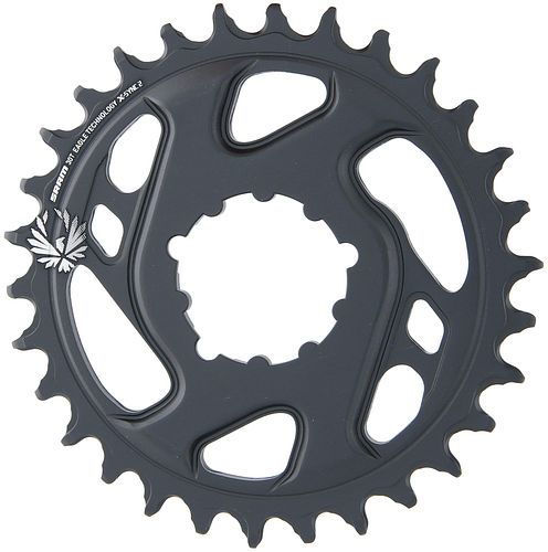SRAM Kettenblatt X-Sync 2 30 Zähne schwarz 3 mm Offset Aluminium, kalt geschmiedet
