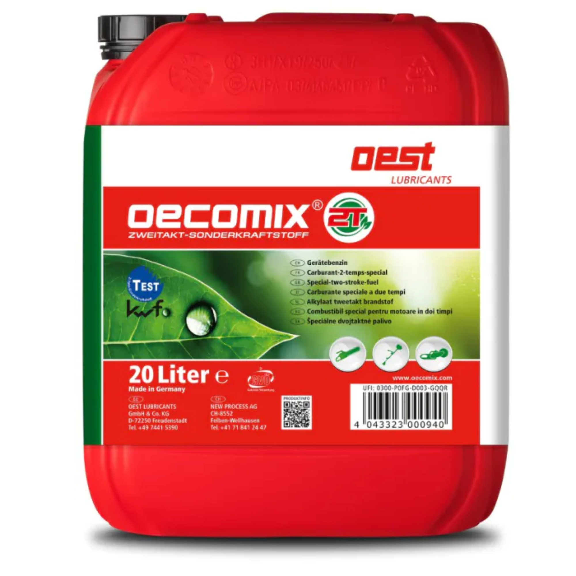 OEST 2-Takt Sonderkraftstoff Oecomix 2T