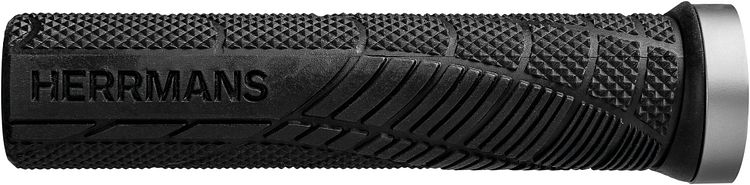 Herrmans Griff Shark Dual Density 130 mm schwarz