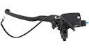 Vorschaubild Brembo Kupplungsgeberzylinder PS13 schwarz, Hebel schwarz, mit Schalter, mit Spiegelschelle