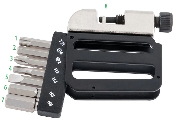 CONTEC Multifunktionswerkzeug Pocket Gadget - PG1 schwarz