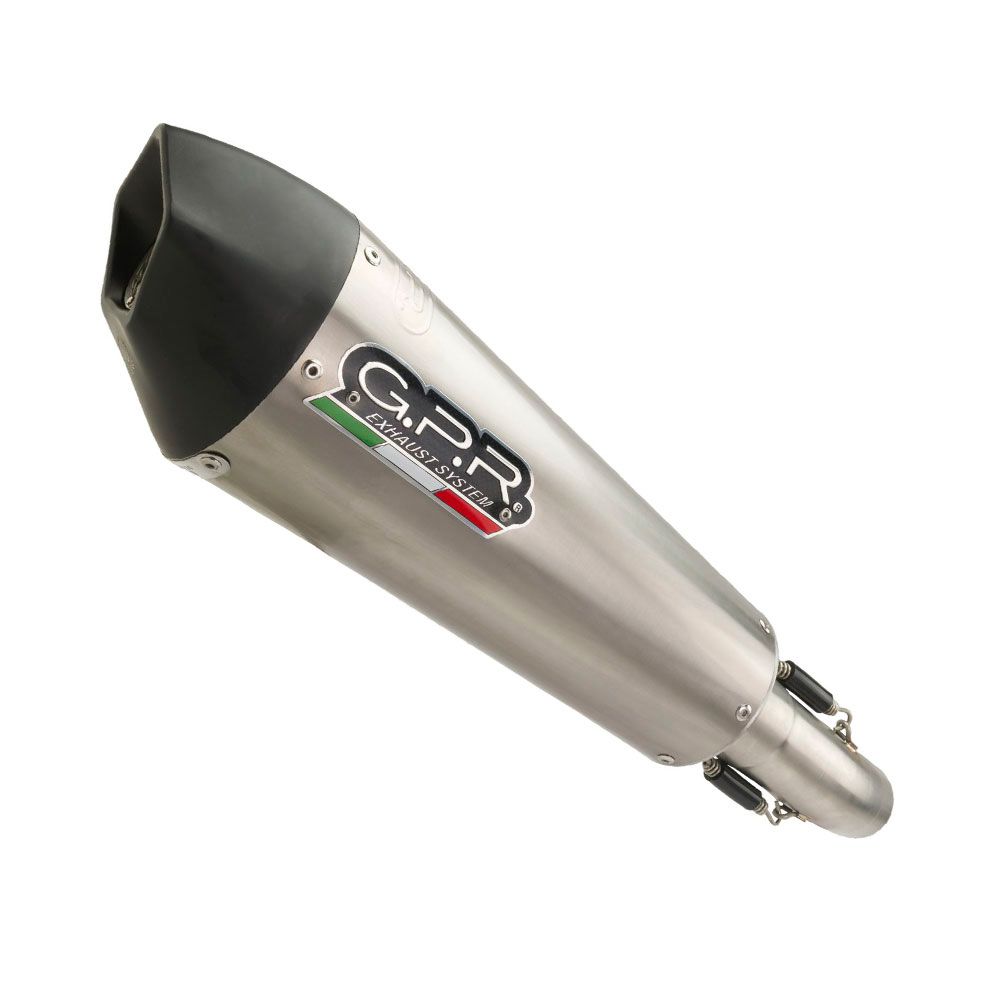 GPR Endschalldämpfer Triumph Tiger 1200 explorer 2017/20 e4 EC-Approv. slip-on exhaust GP Evo4 Ti