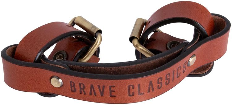 Brave Classic Fahrrad-Transportgriff braun
