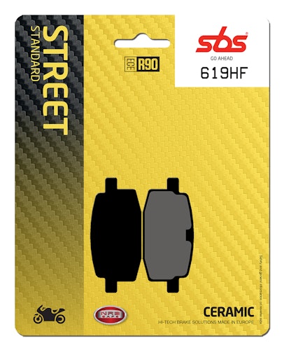 SBS Bremsbelag 619HF Street Ceramic