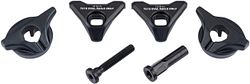 RockShox Sattelklemmschelle oval Aluminium schwarz