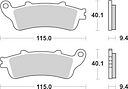 Vorschaubild SBS Bremsbelag 722HF Street Ceramic
