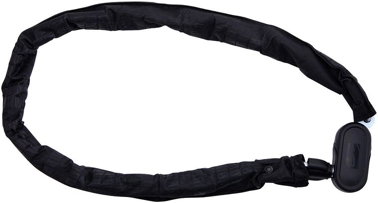 CONTEC Kettenschloss PowerLoc 90 cm schwarz Ø 7, Sicherheitsstufe: 8