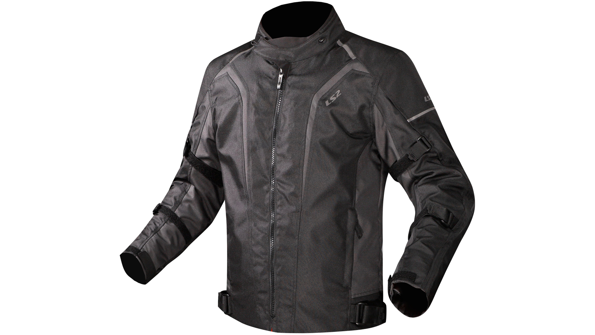 LS2 Sepang Jacke Schwarz / Grau Herren Gr.l