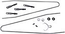 Vorschaubild CONTEC Schutzblech-Set Splash Protect 28 Zoll silber 28" - 42 mm breit