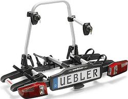 Uebler Heckträger X21-S für 2 Fahrräder silber