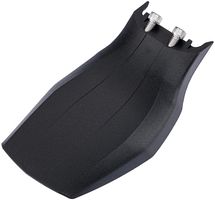 Hebie Spritzschutz Alumee Mudflap schwarz Maße: 145 x 85 x 35 mm