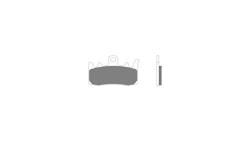 Brembo Bremsbelag Typ 97, Sintermetall, Bremsbelag "07BB38 Genuine Part" Beläge der Erstausrüstung