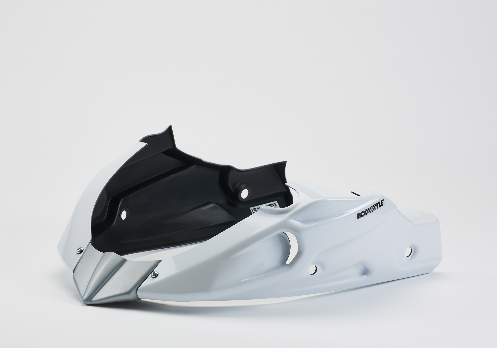 BODYSTYLE Sportsline Bugspoiler ABS Kunststoff weiß für SUZUKI GSR 750 