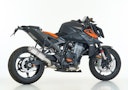 Vorschaubild HURRIC SLIP-ON Schalldämpfer Supersport Aluminium poliert für KTM 990 Duke