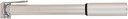 Vorschaubild Zéfal Minipumpe Road silber 230 mm lang, 8 Bar 116 psi