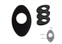 Vorschaubild PROTECH Universal Indy Spacer für diverse KTM/MV/Husqvarna Modelle Spiegel & Blinker Schwarz für KTM 1290 Super Duke R, 390 Duke,HUSQVARNA Svartpilen 401