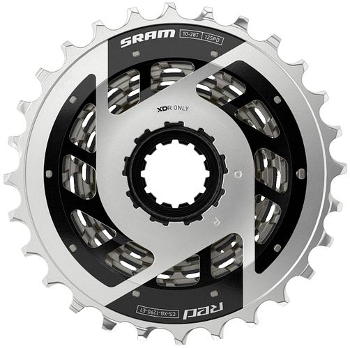 SRAM Kassette Red XG-1290 E1 12-fach 10-28 Zähne silber