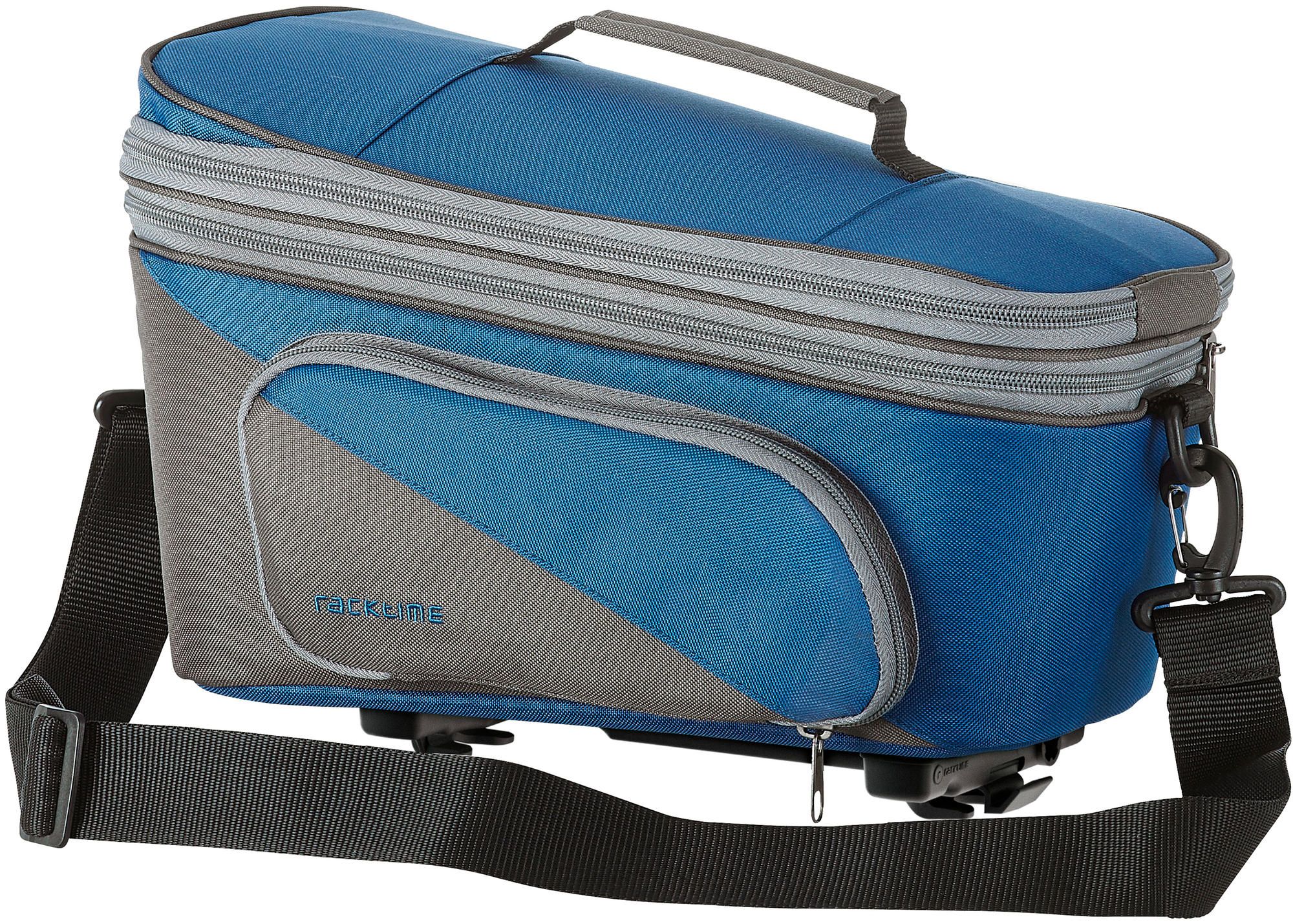 Racktime Gepäckträgertasche Talis Plus 2.0 grau/blau